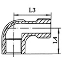 Elbow 90˚ Stainless Steel Fittings