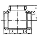 Equal Tee Stainless Steel Fitting